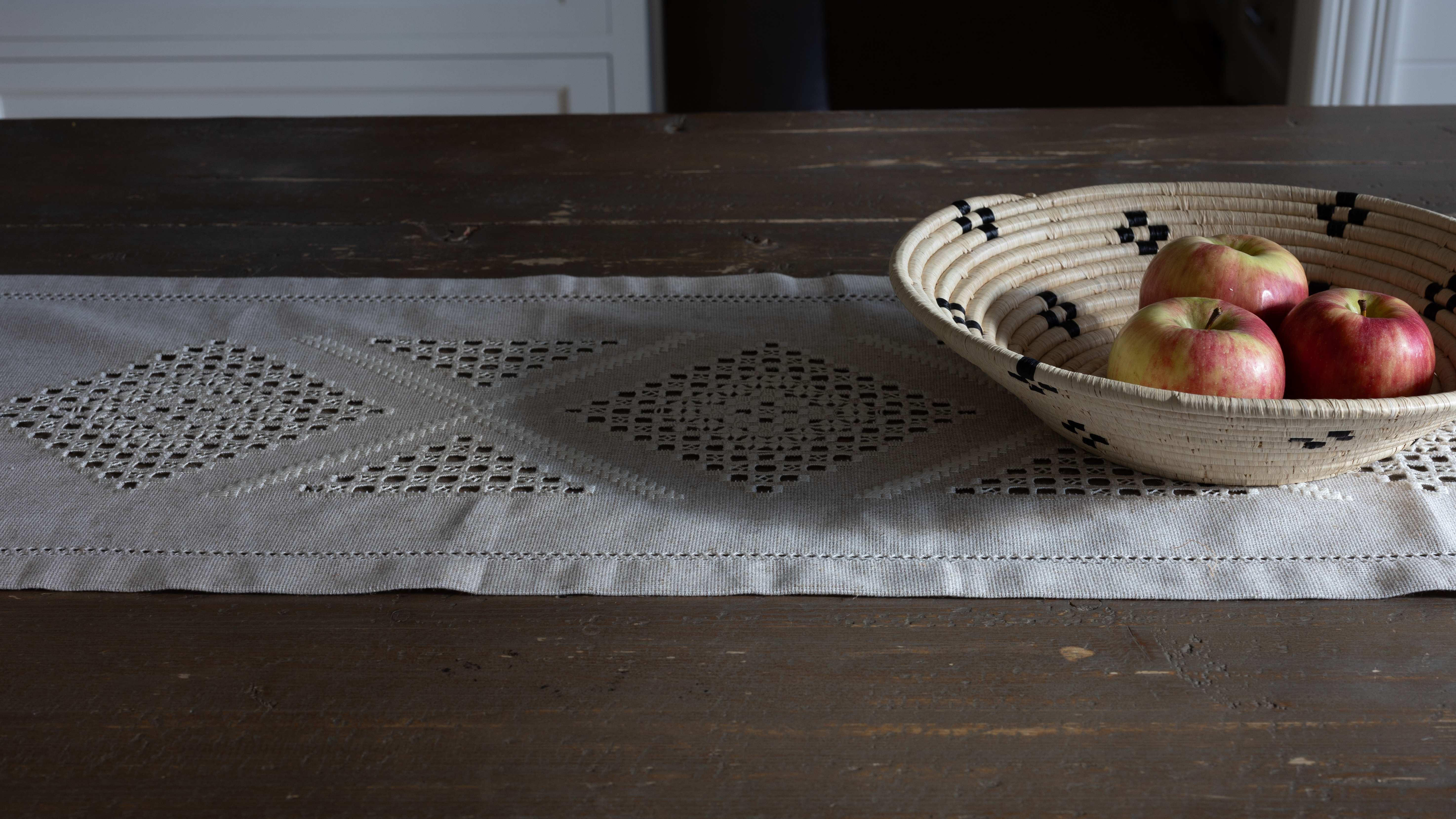 Lesia's Embroidered Table Runner