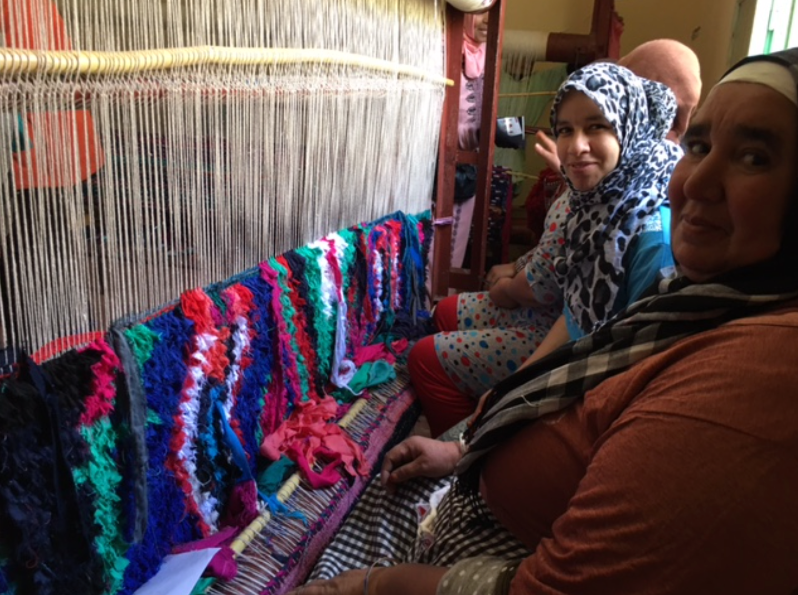 Meeting Boucherouite Weavers in Morocco