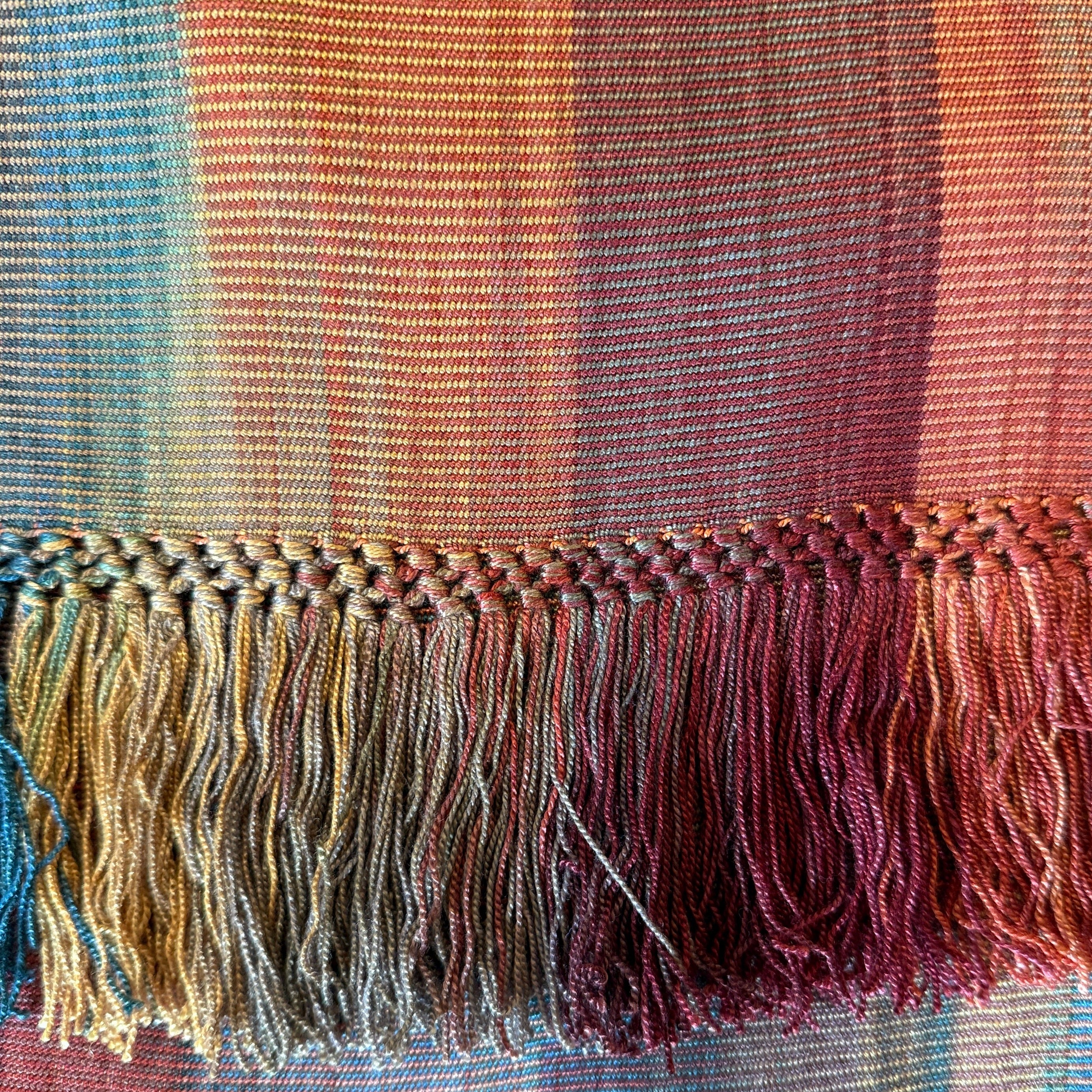 Handwoven Bamboo Warm Scarf Guatemala