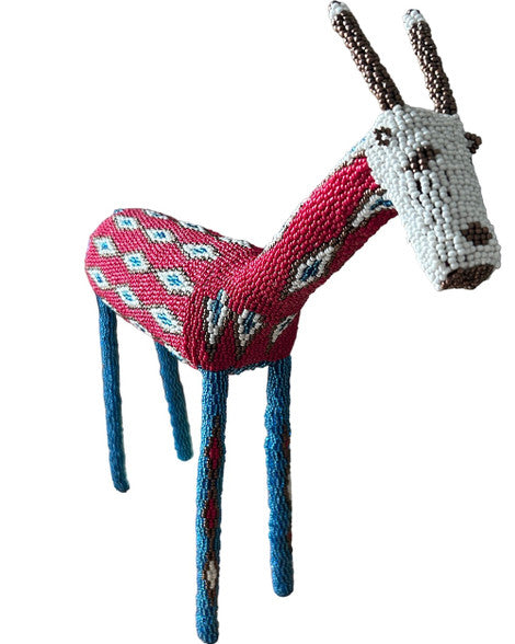 Handmade Beaded Springbok from Monkeybiz South Africa