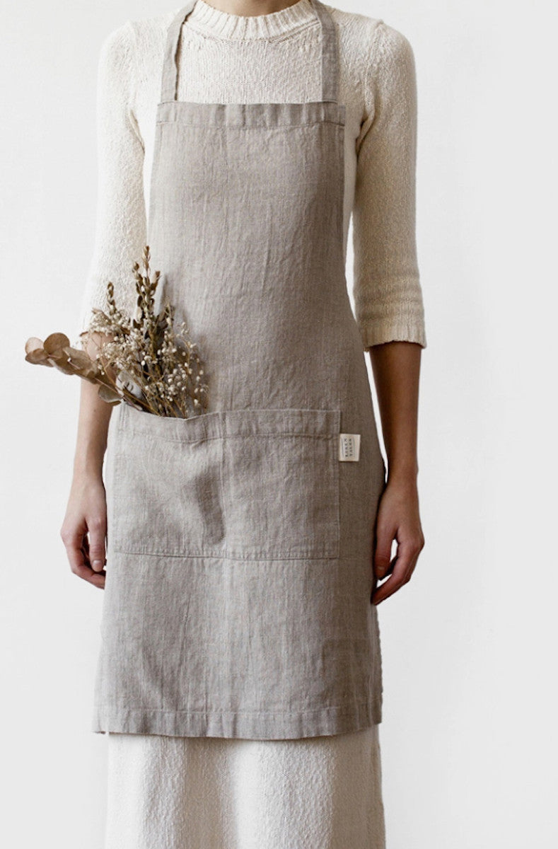 Natural Linen Apron Lithuania