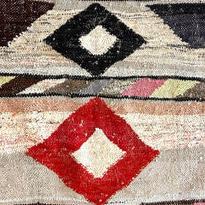 Handwoven Diamond Rag Rug 3 Morocco