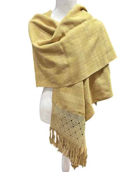 Handwoven Cotton Traditional Rebozo Mexico