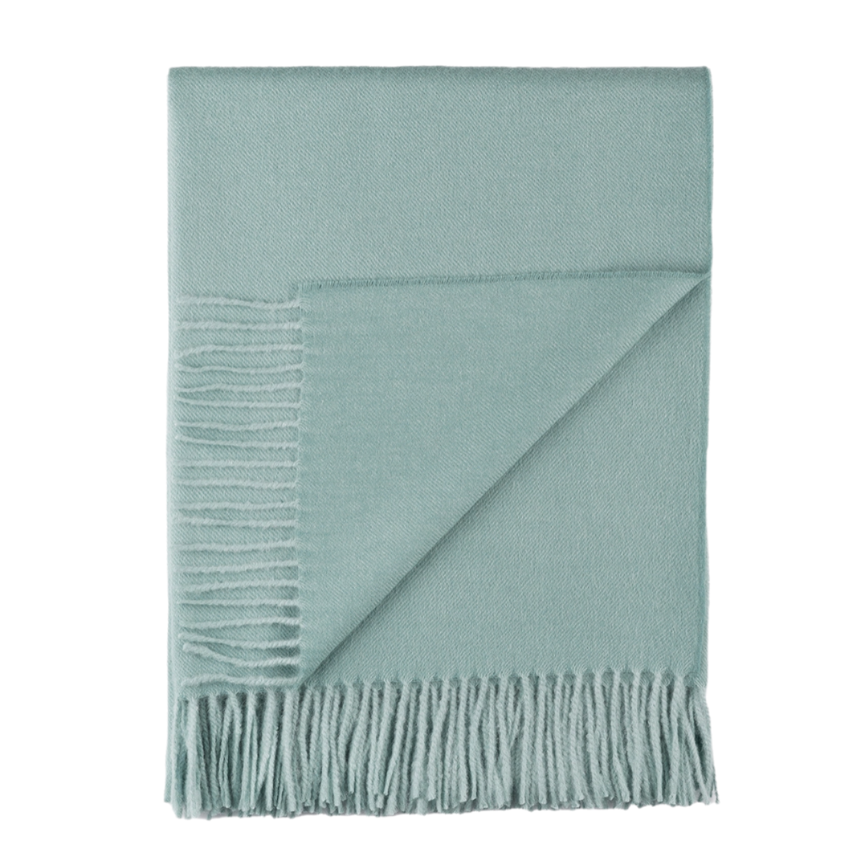 Fine Baby Alpaca Throw Peru - Sea Glass (52" x 66")