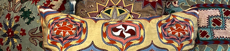 Uzbekistan Embroidered Silk 